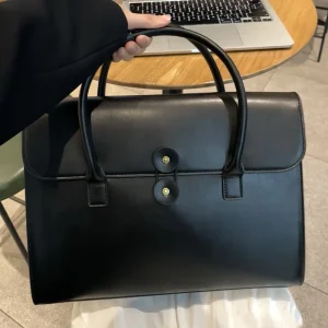 sacoche porte document cuir femme