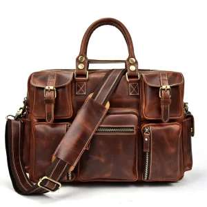 porte document homme cuir véritable