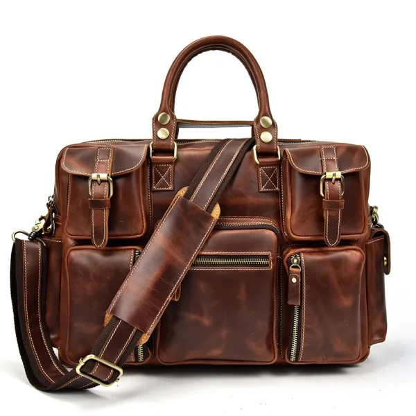 porte document homme cuir véritable