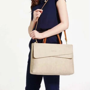 porte document cuir femme