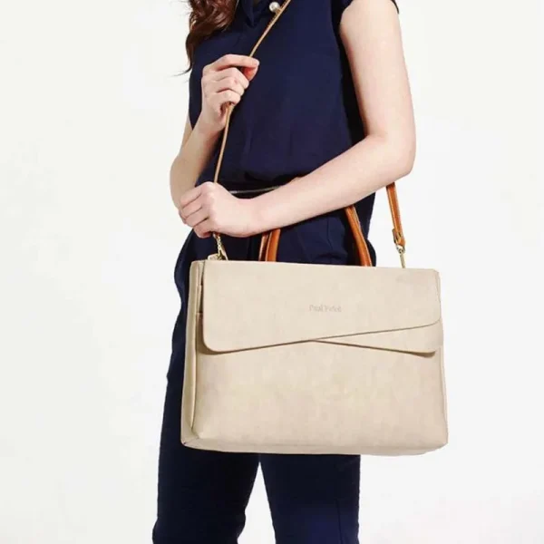 porte document cuir femme