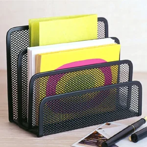 porte revue bureau métallique