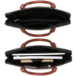 porte document professionnel cuir marron