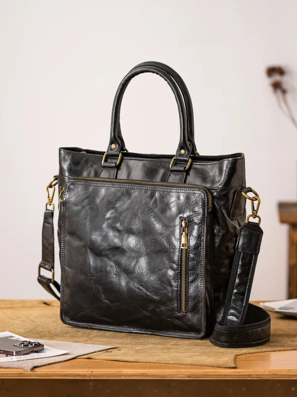 porte document cuir élégant