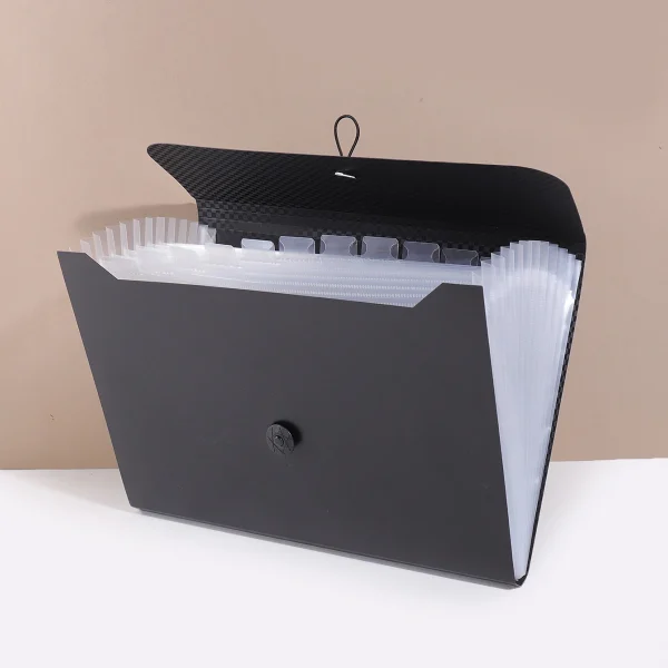 chemise porte document transparent