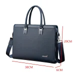 accessoire professionnel cuir bleu